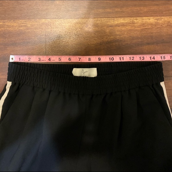 Joie Black Striped Track Pants - Picture 5 of 12